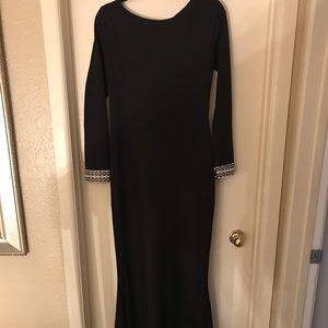 Black Lux/Formal Long mermaid style dress. XL